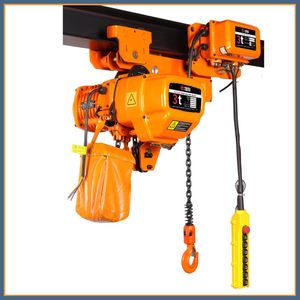3ton Lightweight Low Headroom Electric Chain Hoist with Trolley 380V