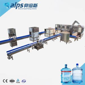Automatic 5 Gallon 10L 20L Big Barrel Liquid Pure Drinking Water Production Bottling Plant Filling Machine