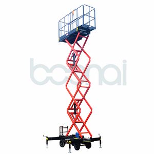 7.5m Mobile Hydraulic Scissor Lift (Economy Model)