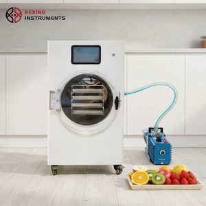1-42kg China Equipment Manufacturer Lyophilizer Vacuum Automatic Food Fruit Vegetable Freeze Machine Home Freeze Dryer Price for Sale