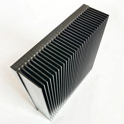 Factory Price Aluminum Alloy 6063 T5 Extrusion Heat Sink 252*35*350mm