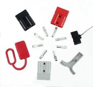 120A 2-Pin Double-Pole Connector Electric Vehicle Battery Socket Industrial Pair Plug Automotive DC Power Connector