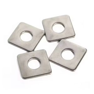 Premium DIN 436 Carbon Steel Square Washers for Versatile Applications