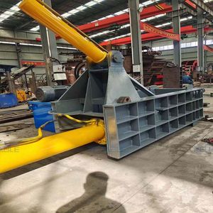 Scrap Metal Baler: Horizontal Press Machine for Aluminum and Carbo