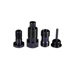 Precision Customized Hardware CNC Lathe Black Oxide Screws Connectors Machining Parts