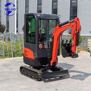 Mini Construction Machinery Ht18 Mini Digger 1.8 Ton Excavator with Closed Cabin