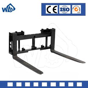 Pallet Mini Skid Steer Pallet Fork 800/1070/1200 mm Length for Wheel Loader