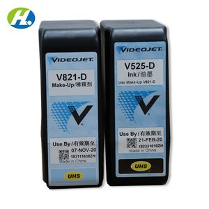 Original Videojet V525-D Consumables Ink Cartridge Make-up Solvent Printing Ink for Cij Inkjet Printer 1620hr 1620uhs