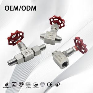 Stainless Steel Customize High-Pressure Threaded Needle Valve for Flow Control