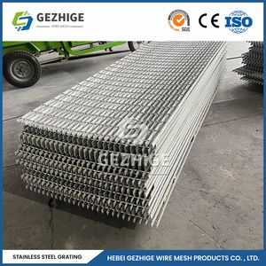 Gezhige Glossy Surface Stainless Steel Expanded Metal Grill Grates Manufacturing Custom Stainless Steel Grating 316 China 1/4"X1/4" 1/2"X1/4" Grating Stainless