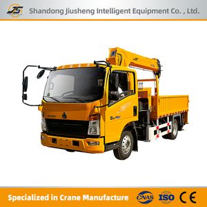 Lifting and Transporting Integrated Vehicle Telescopic Boom Crane 5 Ton Truck Crane