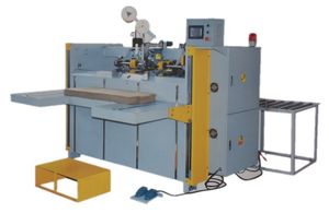 Semi-Auto Stitcher of Corrugated Carton Box Making Machine