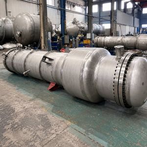 Full Shell Tube Tubular Heat Exchanger GOST ASME Certified Industrial Equipment Design