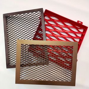304 Stainless Steel Wire Expansion Mesh Custom Special-Shaped Welded Panel for Screen Applications, Providing Bending, Cutting, Punching Services