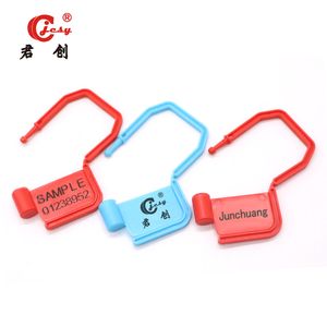 Jcpl001 Disposable Security Plastic Tamper Proof Padlock Seal for Airline Bags