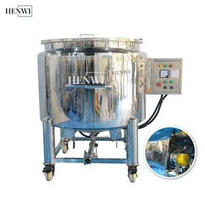 Movable Stainless Steel Electric Heating Liquid Storage Tank Storage Containers