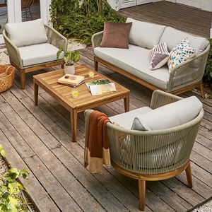 High-End Garden Sofa Set Luxury Outdoor Furniture