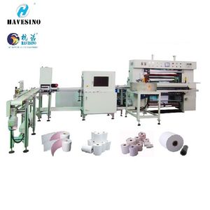 Automatic Thermal Paper Roll POS Roll Slitting Machine Thermal Paper Slitting Machine Cash Register Paper Roll