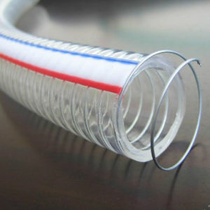 Cheap PVC Tube, Color PVC Spiral Steel Wire Hose