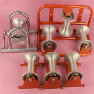 Heavy Duty Underground Manhole Corner Cable Pulley Wire Pulling Laying Roller Cable Guide Roller for 50-150mm Cable