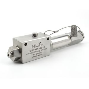 Ultrahigh Pressure 20000 Psig Stainless Steel Safety Valves Relief Valves