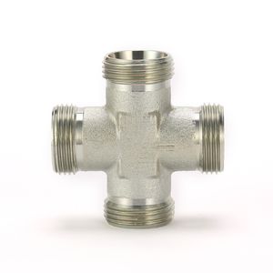 Cross Hydraulic Adapter Metric Connector