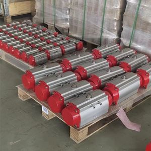 Single Acting with Spring Best Quality 75mm Rack and Pinion Pneumatic Actuator