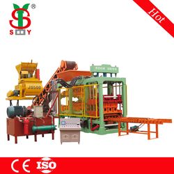 Full Automatic Hydraulic Cement Brick Making Machine (QT6-15) Have Office in Nigeria, Tanzania, Algeria, Mozambique