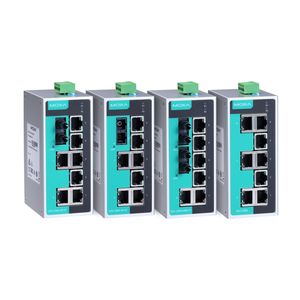 V2.1.0 8 Port Single Mode Optical Port Unmanaged Ethernet Switch Moxa Eds-208 Ds-208A Eds-208A-Ss-Sc Industrial Network Switch