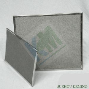 High Temperature Kitchen Oil Mist Filter Pad with Foam Nickel