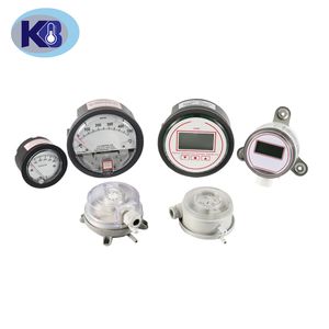 High-Precision Magnetic Induction Differential Pressure Gauge for Industrial Use