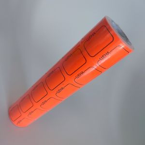 Market Products Shelf Label Standard Price Gun Label Tag Price Customized Color Packaging Tag