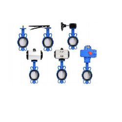 Ship Butterfly Valve with Handwheel & Actuator