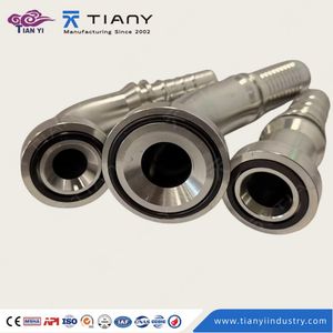 Standard SAE 87692 Hydraulic Flange High Working Pressure 6000psi Hose Flange Fitting