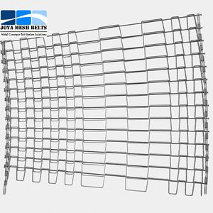 Food Grade High Quality Curve Flat Wire Mesh Conveyor Belt Honeycomb Wire Mesh Conveyor Belt
