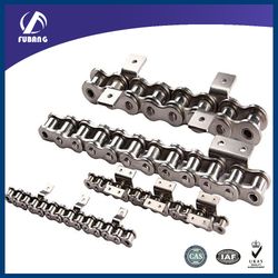 Short Pitch Conveyor Chain with Attachment (04CSS-A1, 06CSS-A1, 08ASS-K1, 085SS-K1)