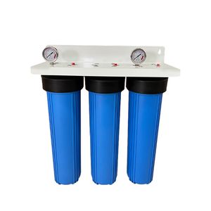 Big Blue Housing 20 Inch Pre Water Filter System 3 Stages PP/CTO/Udf Activated Carbon Water Filter RO Filler Parts