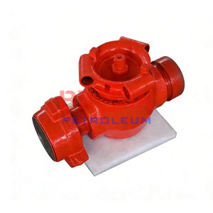 Durable Fig1502 Plug Valve for High Pressure Manifolds with Position Indicator and Brake Spring