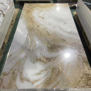 High Gloss PVC Marble Sheet for Interior Wall Decoration