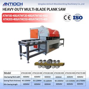 2800r/Min Spindle Speed Heavy-Duty Multi-Blade Plank Saw for Mass Production