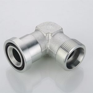 1CFL9 Parker 90 Degree Elbow Metric Male Bite Type and L Series Flange Welding Hydraulic Stainless Steel Fittings