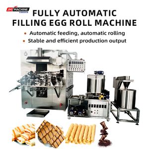 Factory Price Egg Roll Machine Fully Automatic Snack Food Machine Wafer Stick Machine