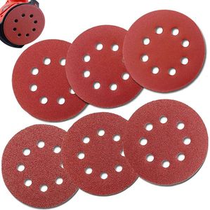 125mm Red Wholesale Sanding Disc for Car Polishing