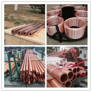 C10200 C12000 Manufacturers Air Conditioning Copper Bar/Plate/Tube/Pipe ASTM C12200 Seamless Copper Pipe Brass Tube