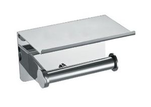 Stainless Steel Toilet Paper Holder Paper Phone Holder Shelf