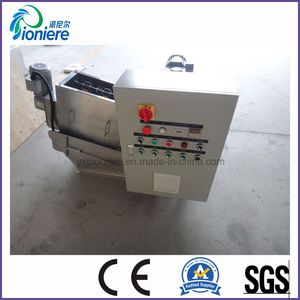 Good Performance Stainless Steel 304 Screw Sludge Filter Press for Municipal Solid Waste