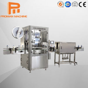 New 150 Bottle/Min 220V/380V Round Bottle Water Bottle Sticker Shrink Automatic Labeling Machine