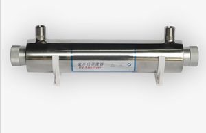 Stainless Steel 17W G1/2'' 3 Gpm Cross-Flow Ultraviolet Sterilizer for Water Treatment CE Approval
