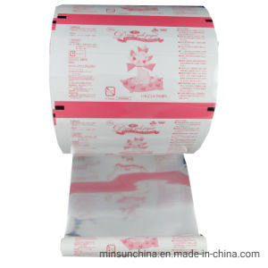 Custom Printed Plastic Film Rolls for Fresh Food Packaging