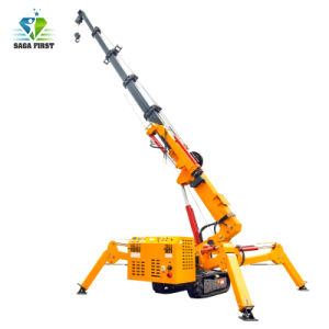 1 Ton 2 Ton 3 Ton Mini Spider Crane Spider Lift Hydraulic Crane